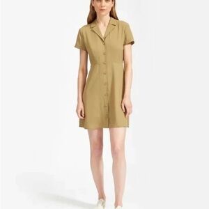 Everlane - The Japanese GoWeave Notch Shirtdress
Olive